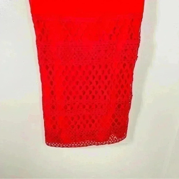 NWT Stylestalker Jackson Mini Dress Fire Red - Picture 9 of 10